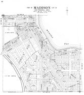 Page 090 - Sec 26 - Madison City, St. Marys Hospital, Vogel's Add., Fiore Plat, Greenbush, Back Bay, Dane County 1954